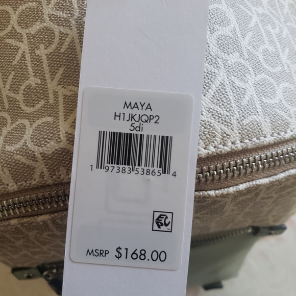 Womens Calvin Klein Backpack Green - Picture 4 of 4